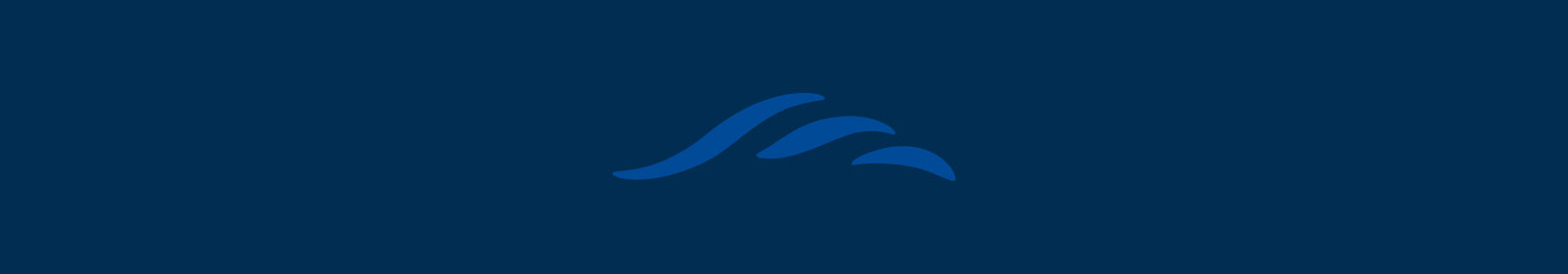 simple blue background with the Bank of Weston logo mark in the center 